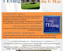 Résidence : Les Terrasses de l'Etang