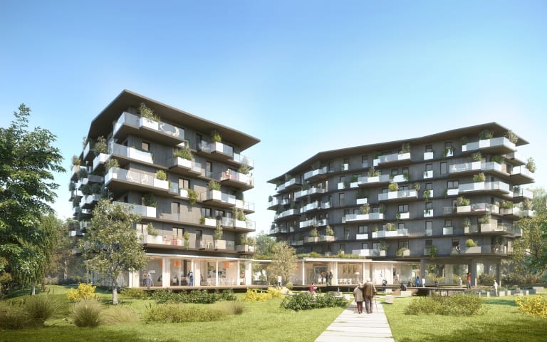 Image Résidence - 3 : Begles - Danaé le Clos de Mussonville