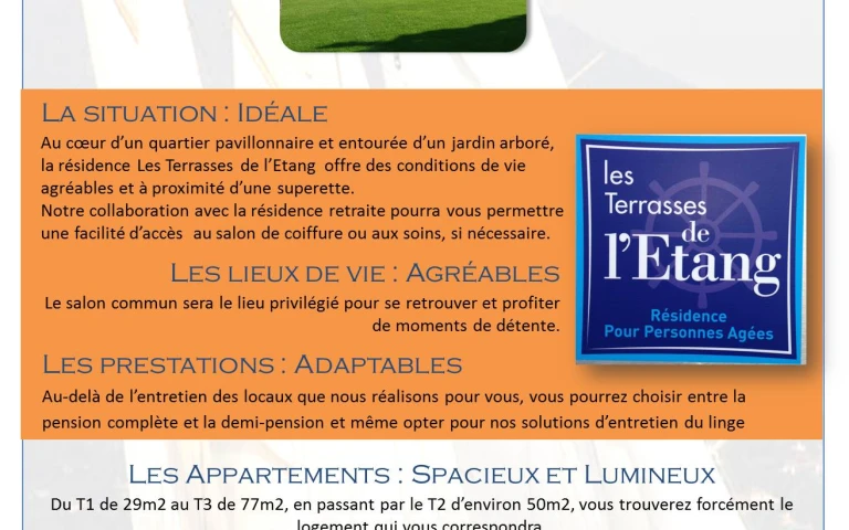 Image Résidence - 1 : Les Terrasses de l'Etang