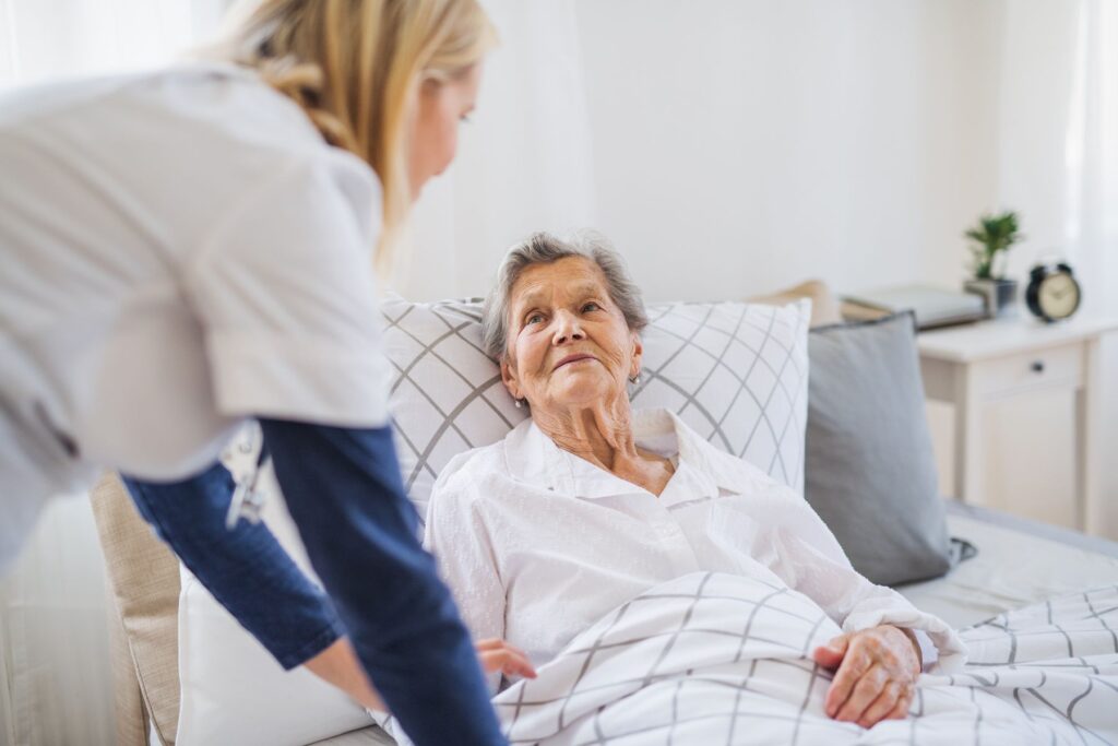 Senior présentant des facteurs qui favorisent l'anémie