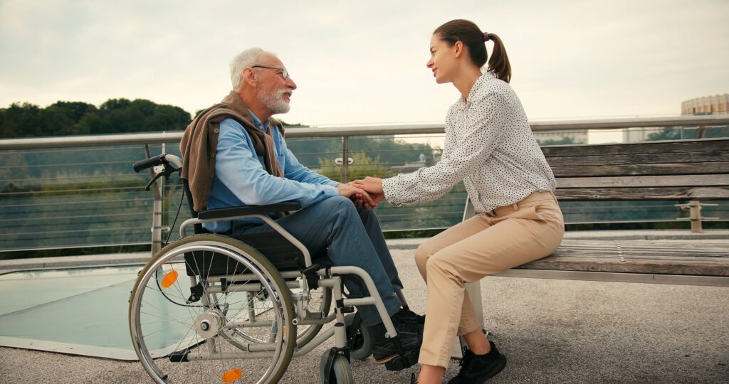 Senior qui doit être placé en urgence en EHPAD
