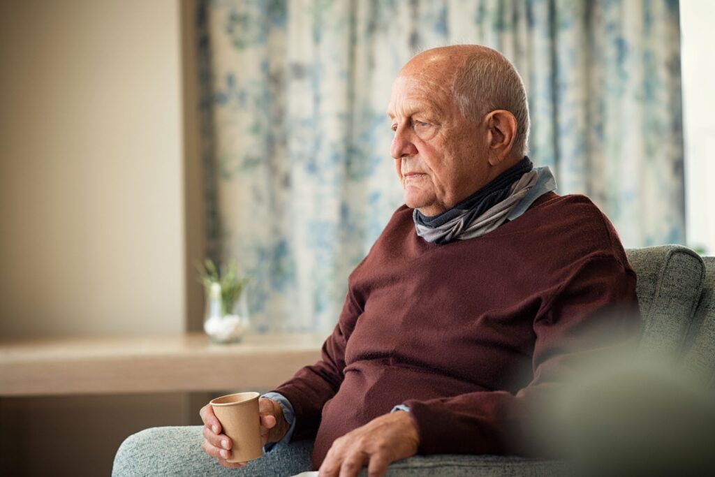 Senior qui se néglige