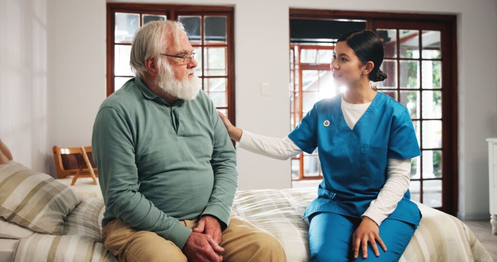 Senior qui a rejoint une solution de répit