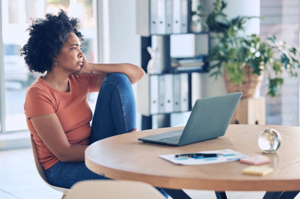 Aidante qui fait un burn-out