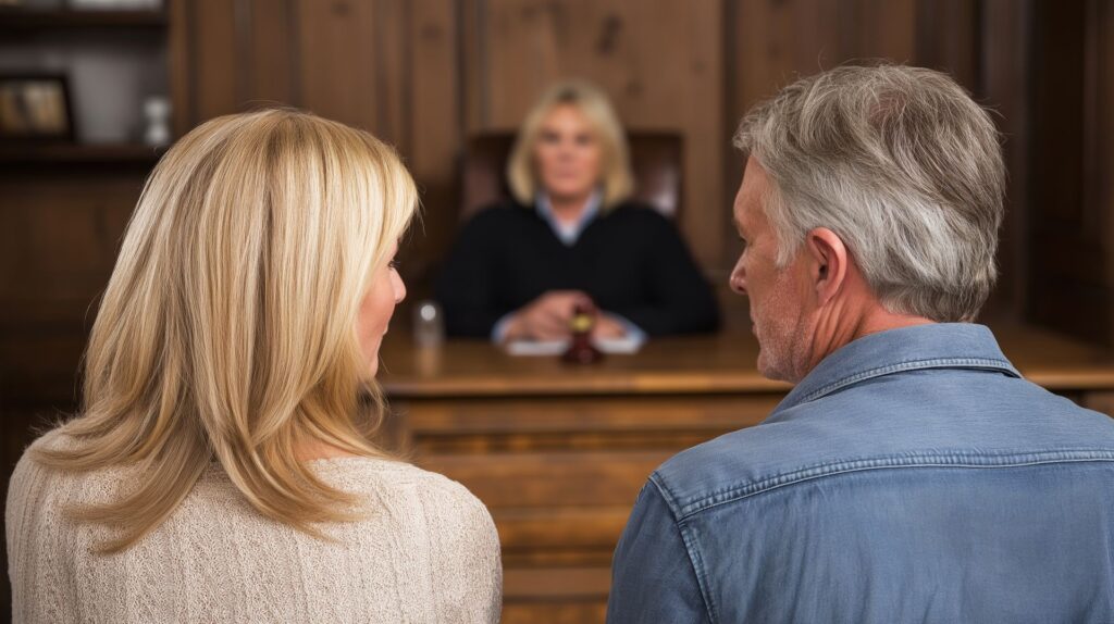 Juge des affaires familiales qui tranche sur des impayés