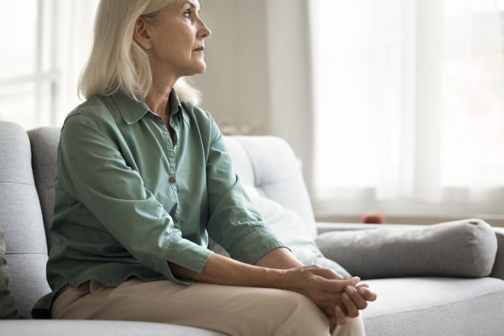 aidante Alzheimer épuisée