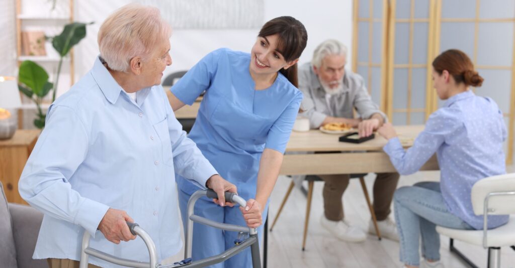 seniors atteints de pertes de mémoire en EHPAD