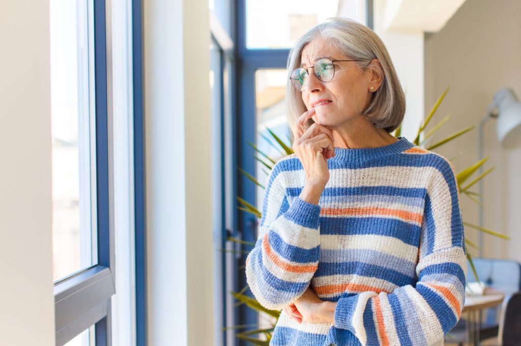 senior souffrant de fatigue chronique à cause de son insuffisance cardiaque