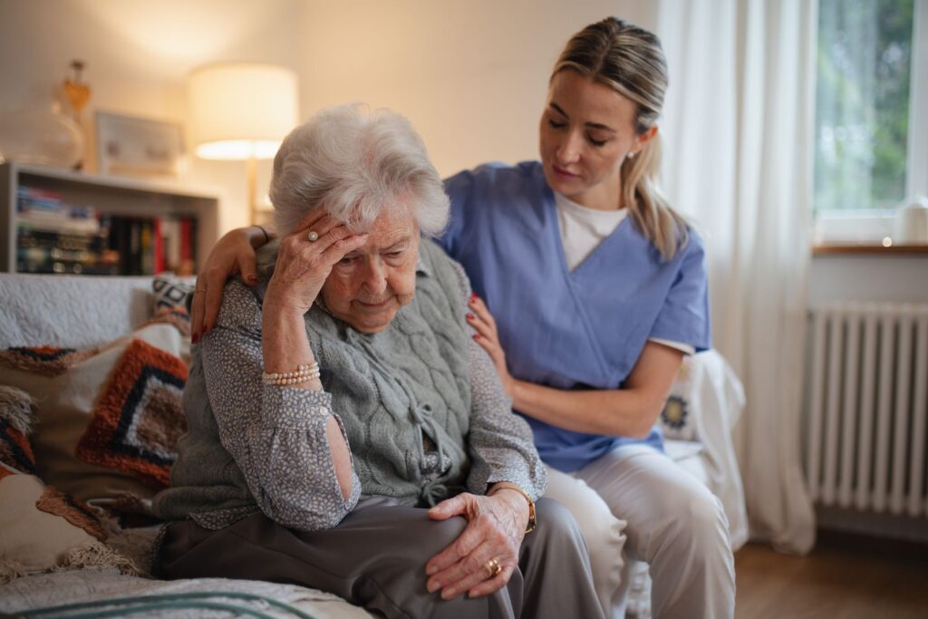 Senior avec des troubles psychiques en UPAD