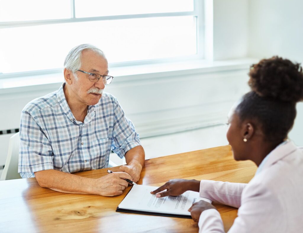 Senior protégé par la loi pour quitter son logement