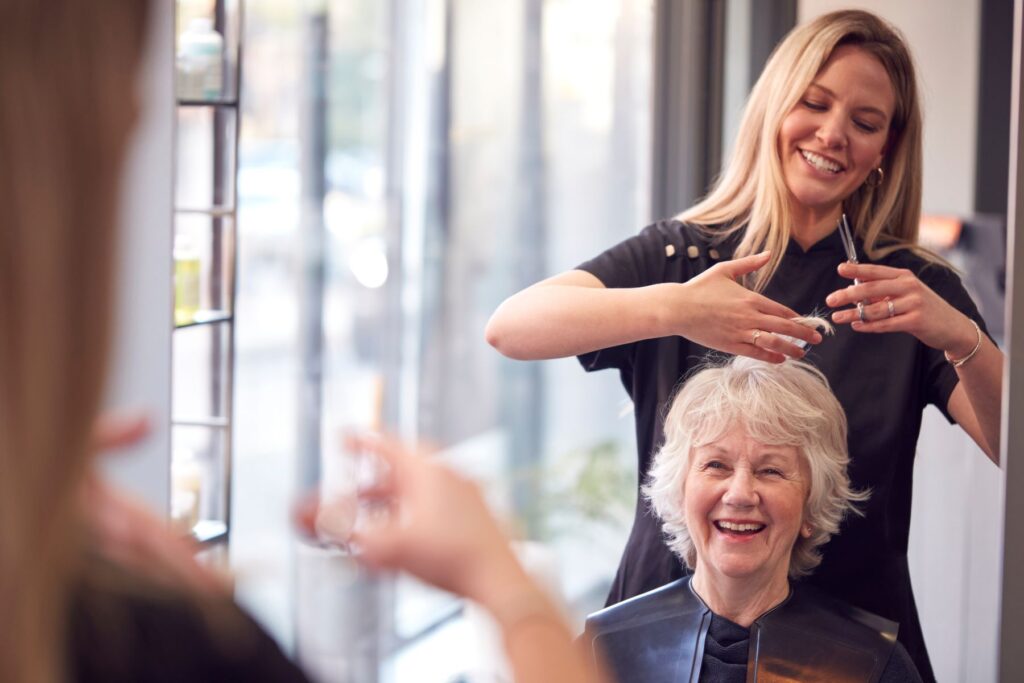 salon de coiffure en ehpad