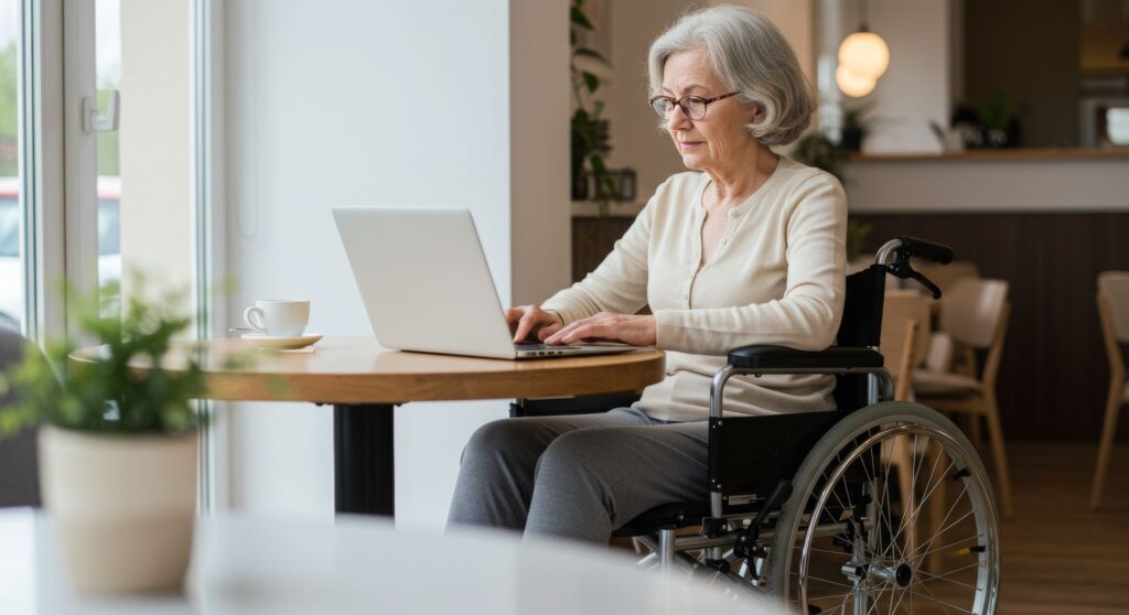 Senior qui cherche un nouvel EHPAD